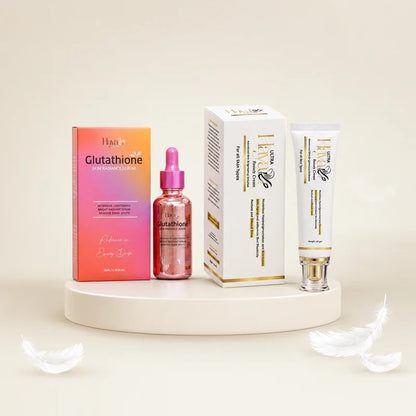Haya Perfect Glow Combo (Glutathione Serum + Ultra Beauty Cream)