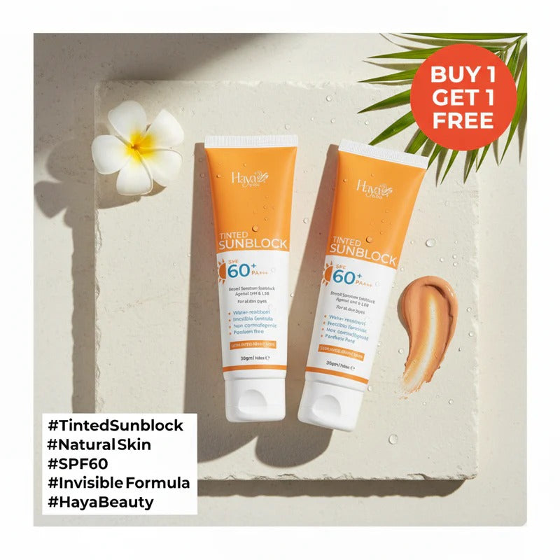 Tinted Sunblock - Spf 60+ (BUY 1 GET 1 FREE)